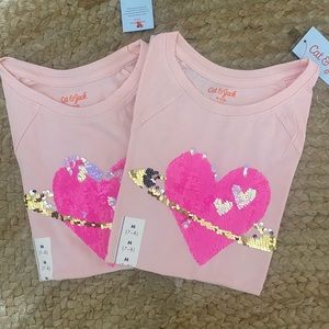 Set of 3 girl target tops size 7-8